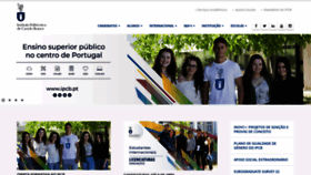 What Ipcb.pt website looked like in 2023 (2 years ago)