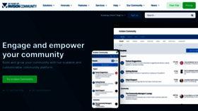 What Invisionpower.com website looked like in 2023 (1 year ago)