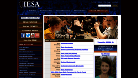 What Iesa.org website looked like in 2023 (1 year ago)