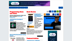 What I-programmer.info website looked like in 2023 (2 years ago)