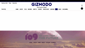 What Io9.com website looked like in 2023 (1 year ago)