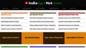 What Indiaagronet.com website looked like in 2023 (1 year ago)