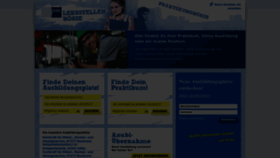 What Ihk-lehrstellenboerse.de website looked like in 2023 (1 year ago)