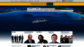 What Inspirationcruises.com website looked like in 2023 (1 year ago)