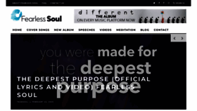 What Iamfearlesssoul.com website looked like in 2023 (1 year ago)