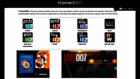 What Iconnect007.com website looked like in 2023 (1 year ago)