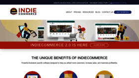 What Indielite.org website looked like in 2023 (1 year ago)