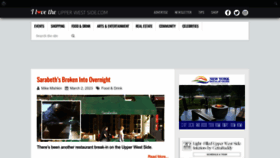 What Ilovetheupperwestside.com website looked like in 2023 (2 years ago)