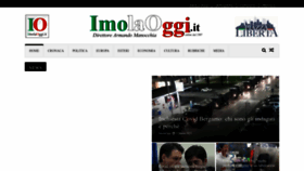 What Imolaoggi.it website looked like in 2023 (1 year ago)