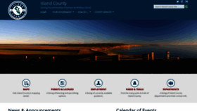 What Islandcountywa.gov website looked like in 2023 (1 year ago)