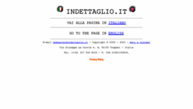 What Indettaglio.it website looked like in 2023 (1 year ago)