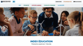 What Index-education.com website looked like in 2023 (1 year ago)