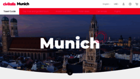What Introducingmunich.com website looked like in 2023 (1 year ago)
