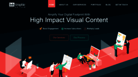 What Infographicdesignteam.com website looked like in 2023 (1 year ago)