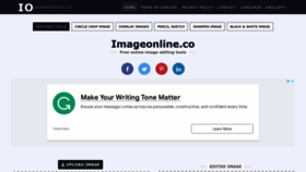 What Imageonline.co website looked like in 2023 (1 year ago)