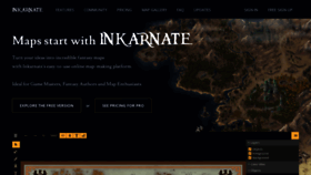 What Inkarnate.com website looked like in 2023 (1 year ago)