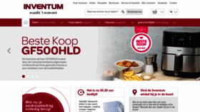 What Inventum.eu website looked like in 2023 (2 years ago)