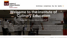 What Iceculinary.com website looked like in 2023 (1 year ago)