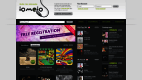 What Iomoio.com website looked like in 2023 (1 year ago)