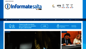 What Informatesalta.com.ar website looked like in 2023 (1 year ago)