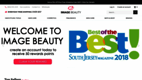 What Imagebeauty.com website looked like in 2023 (1 year ago)