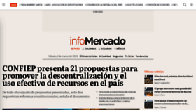 What Infomercado.pe website looked like in 2023 (1 year ago)