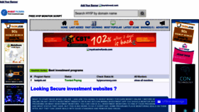 What Investfilters.com website looked like in 2023 (1 year ago)