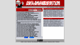 What It.rojadirecta.eu website looked like in 2023 (1 year ago)