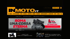 What Inmoto.it website looked like in 2023 (1 year ago)