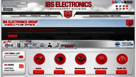What Ibselectronics.com website looked like in 2023 (1 year ago)