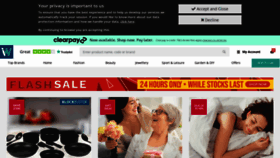 What Idealworld.tv website looked like in 2023 (2 years ago)