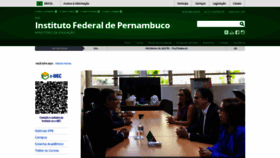 What Ifpe.edu.br website looked like in 2023 (2 years ago)