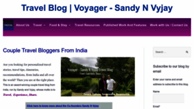 What Imvoyager.com website looked like in 2023 (1 year ago)