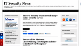 What Itsecuritynews.info website looked like in 2023 (1 year ago)