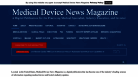 What Infomeddnews.com website looked like in 2023 (1 year ago)