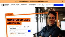 What Iubh-fernstudium.de website looked like in 2023 (1 year ago)