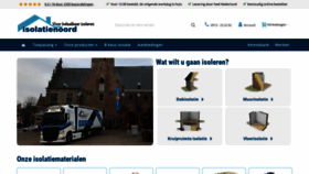What Isolatienoord.nl website looked like in 2023 (1 year ago)