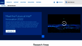 What Intel-research.net website looked like in 2023 (1 year ago)