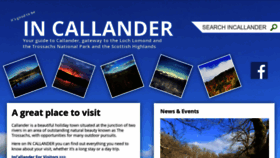 What Incallander.co.uk website looked like in 2023 (1 year ago)