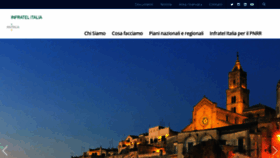 What Infratelitalia.it website looked like in 2023 (1 year ago)