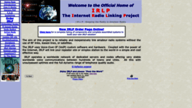 What Irlp.net website looked like in 2023 (1 year ago)