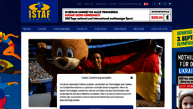What Istaf.de website looked like in 2023 (1 year ago)