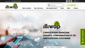 What Illiwap.com website looked like in 2023 (1 year ago)