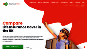 What Insurancehero.org.uk website looked like in 2023 (1 year ago)