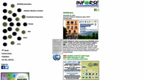 What Inforse.org website looked like in 2023 (1 year ago)
