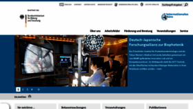 What Internationales-buero.de website looked like in 2023 (1 year ago)
