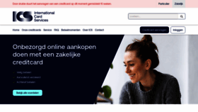What Icsbusiness.nl website looked like in 2023 (1 year ago)