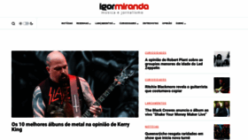 What Igormiranda.com.br website looked like in 2023 (1 year ago)