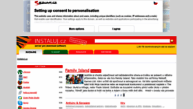 What Instaluj.cz website looked like in 2023 (2 years ago)