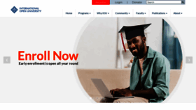 What Islamiconlineuniversity.com website looked like in 2023 (1 year ago)